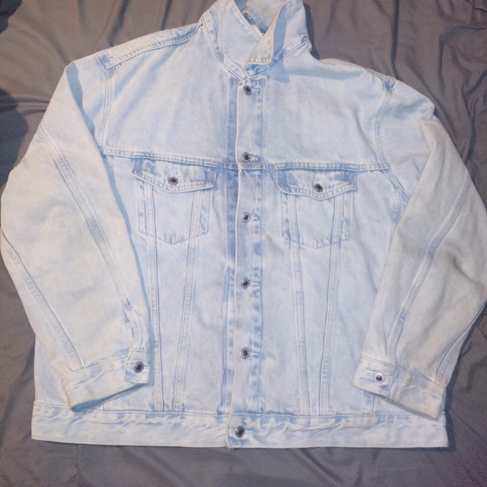 Levi's silvertab denim trucker jean jacket mens XL